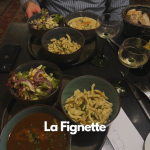 La Fignette Alsatian restaurant