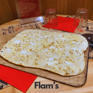 Flam's lunch and dinner