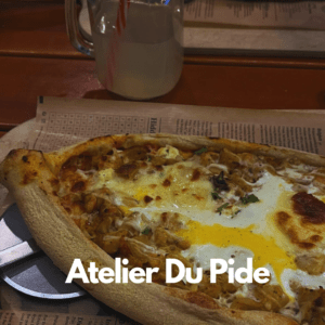 Atelier Du pide lunch and dinner