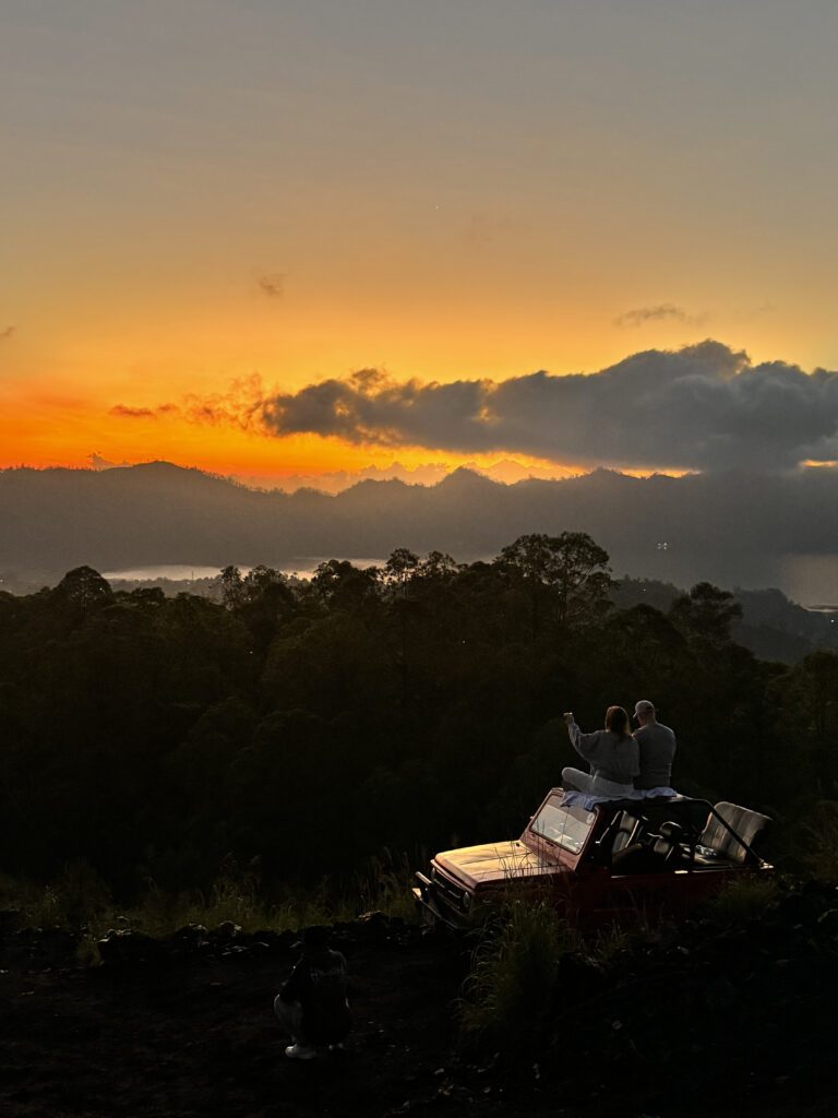 sunrise at mount batur bali