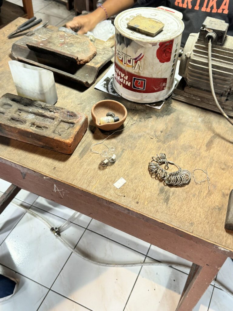 silver making workshop bali