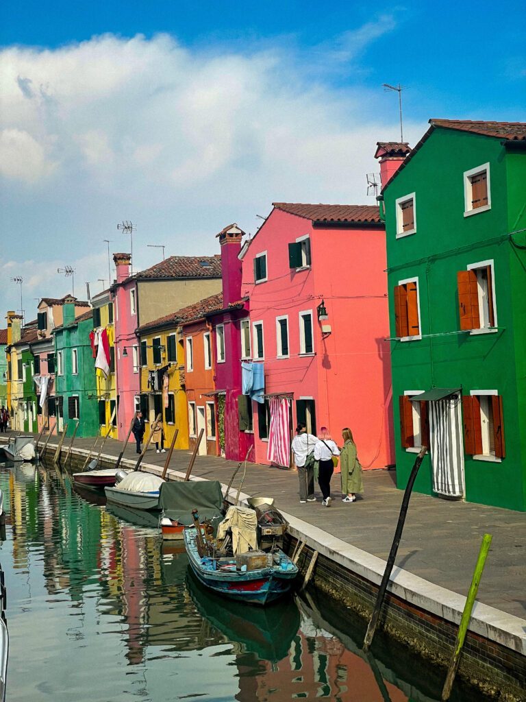 Burano houses Venice