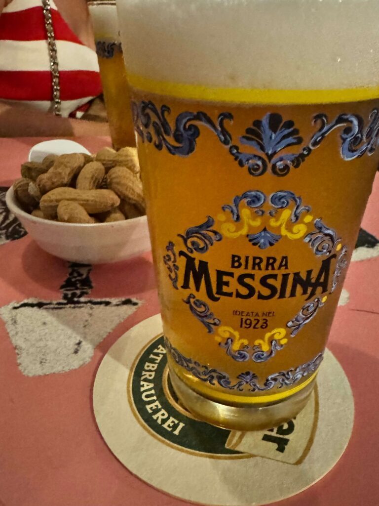 beer Messina Sicily