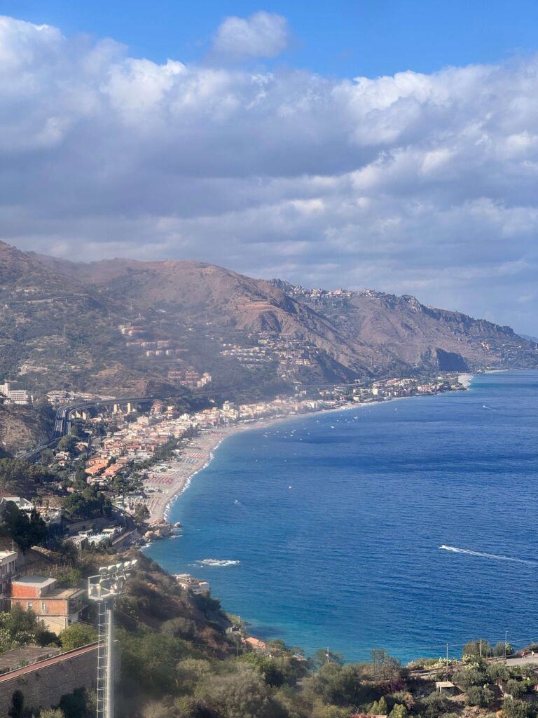 Taormina panoramic view