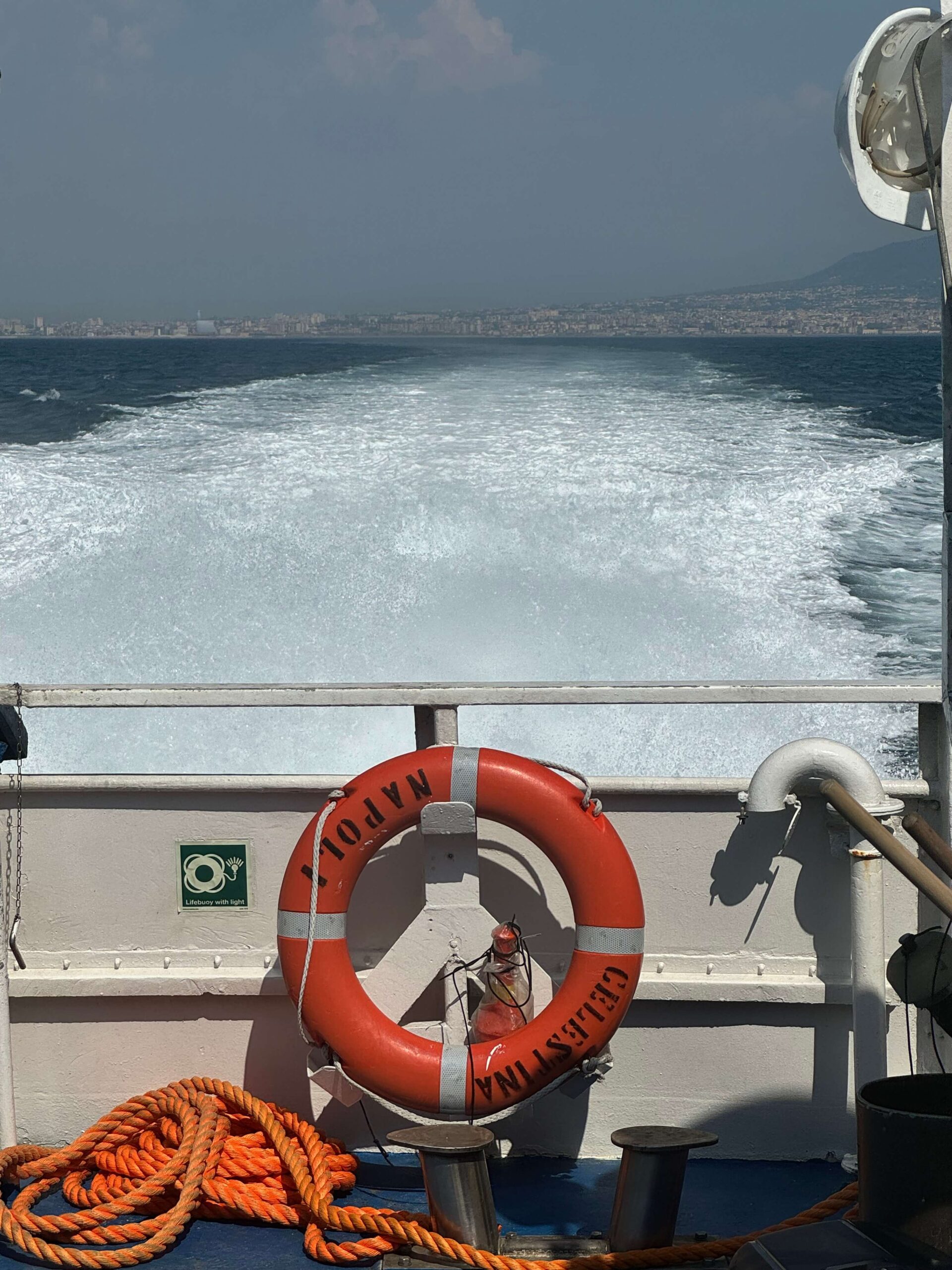 ferry trip to Ischia