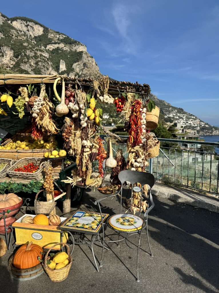 lemonade stand Amalfi Coast