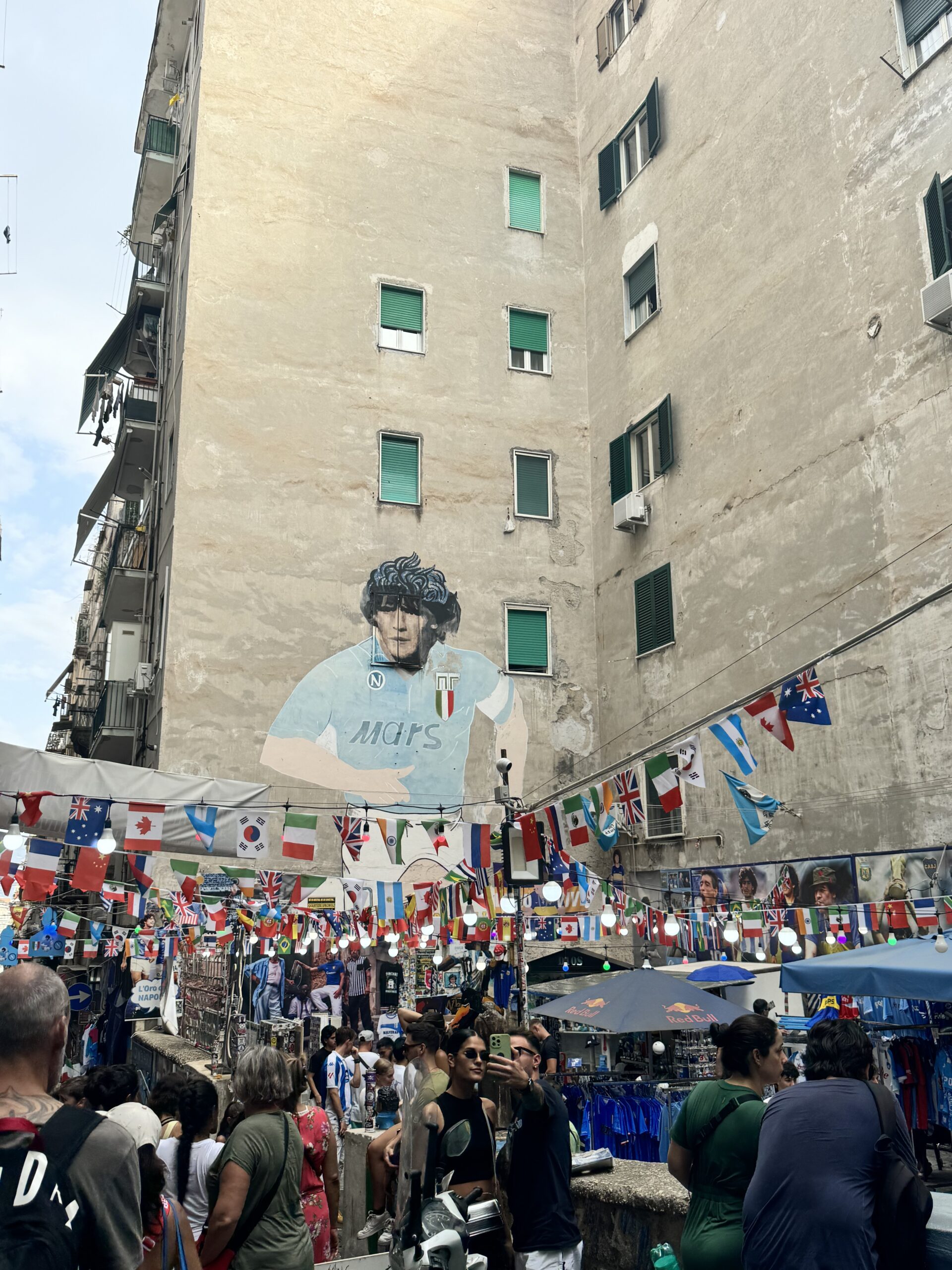 Maradona mural Naples