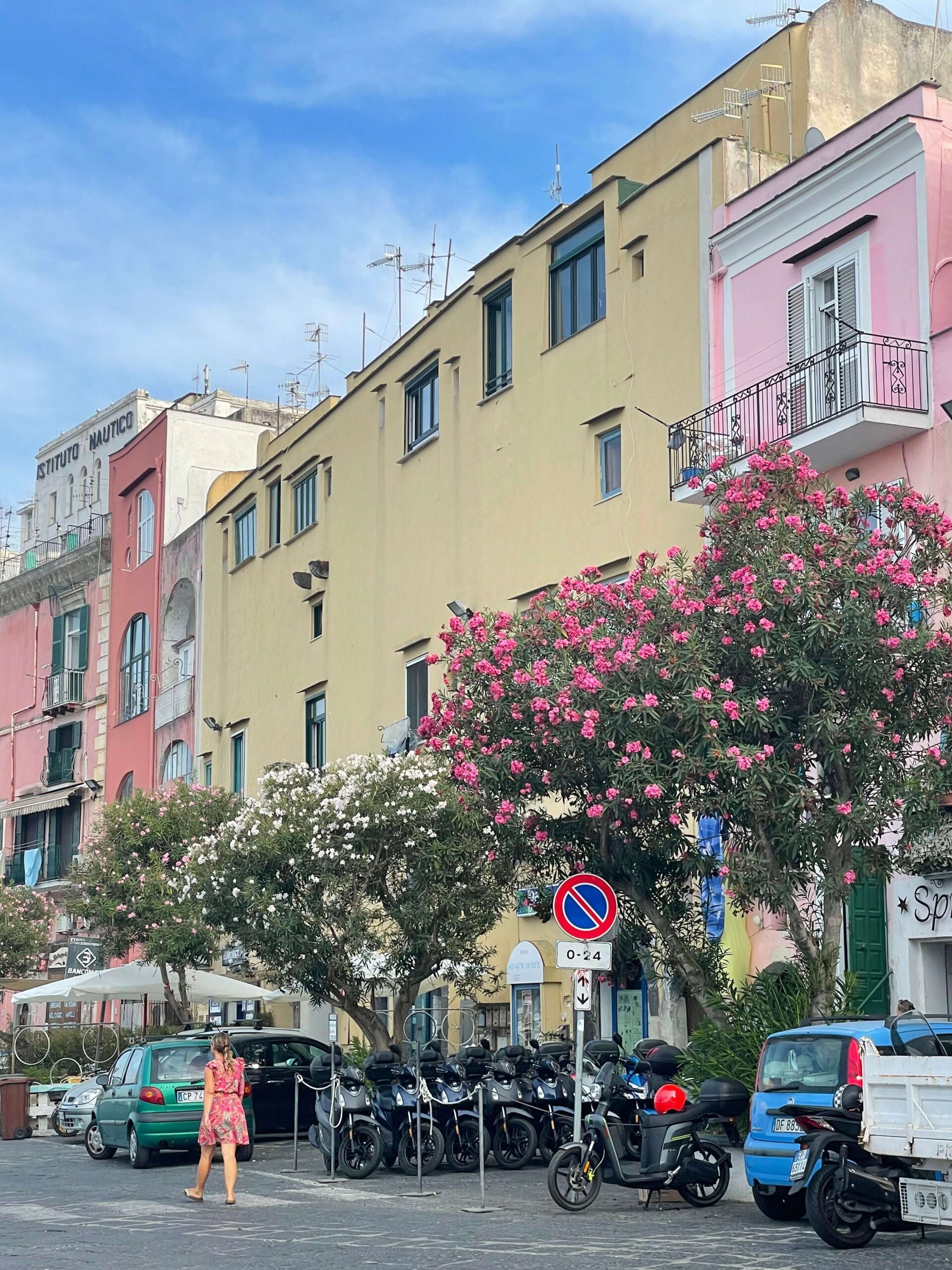 Procida colorful houses