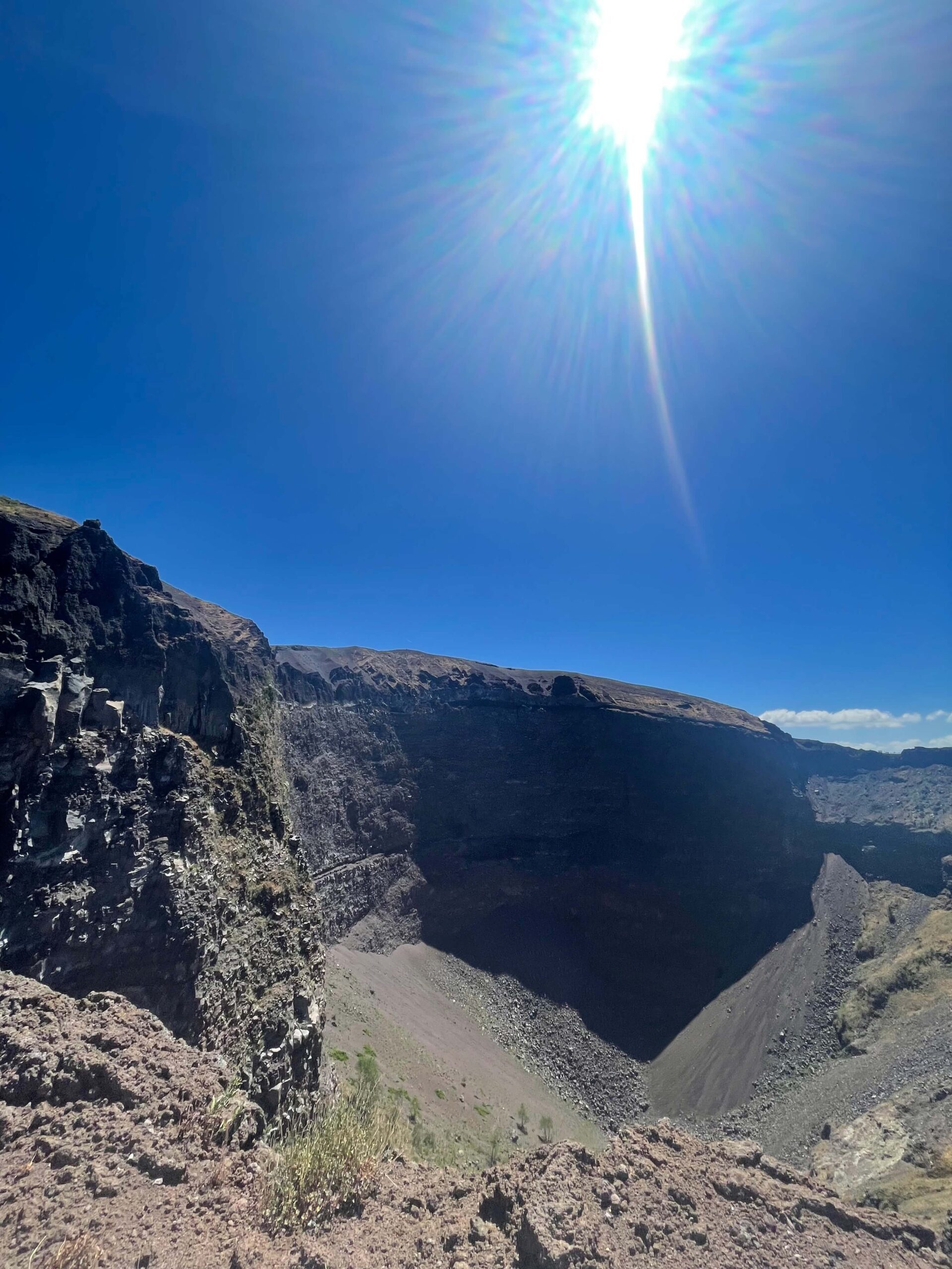 Vesuvius crater