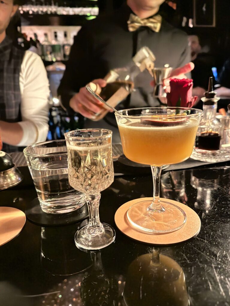 Samesame cocktail bar Vienna pornstar martini