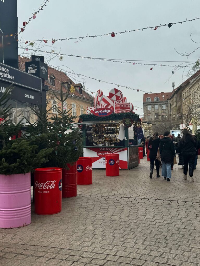 European Square Zagreb Christmas decoration