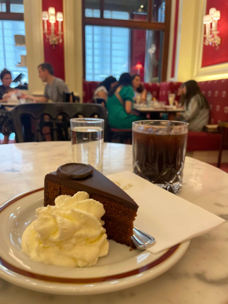 Cafe Sacher Vienna sacher cake