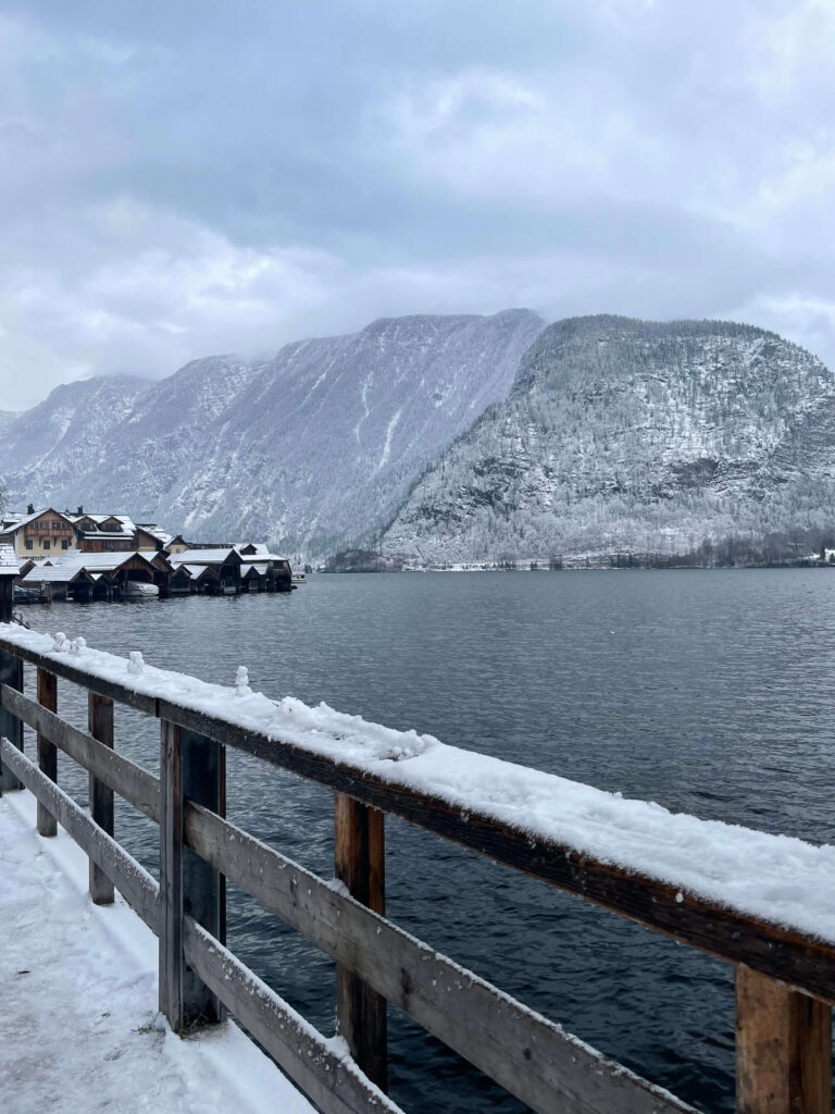 Hallstatt lake view