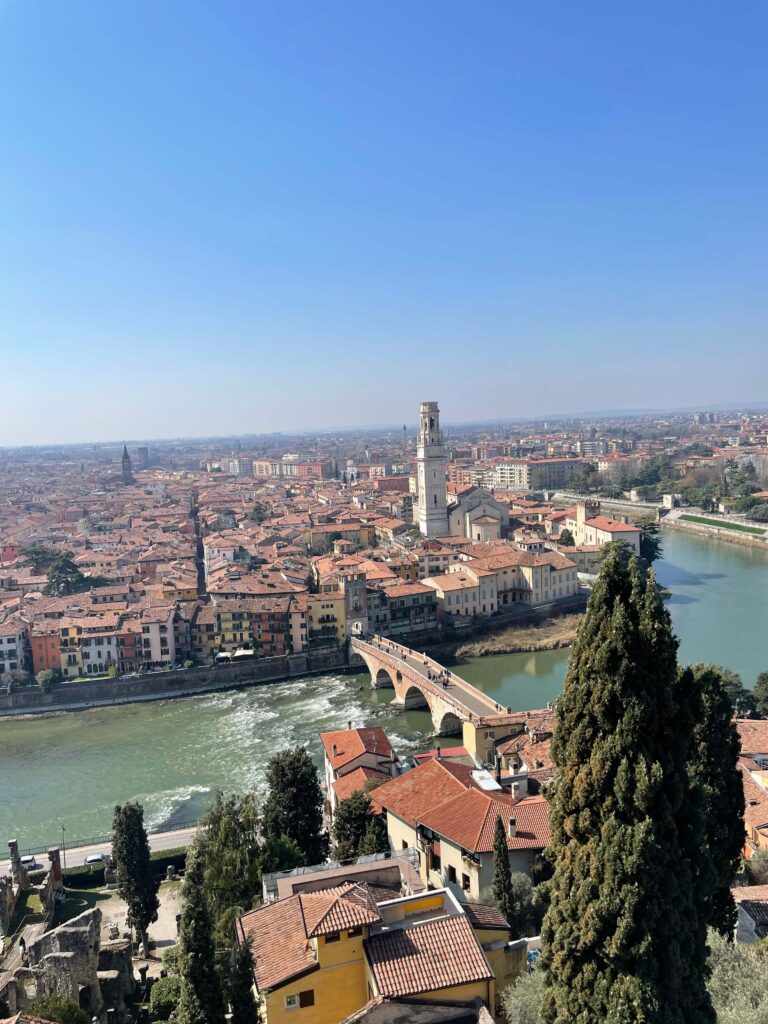 Verona view from above