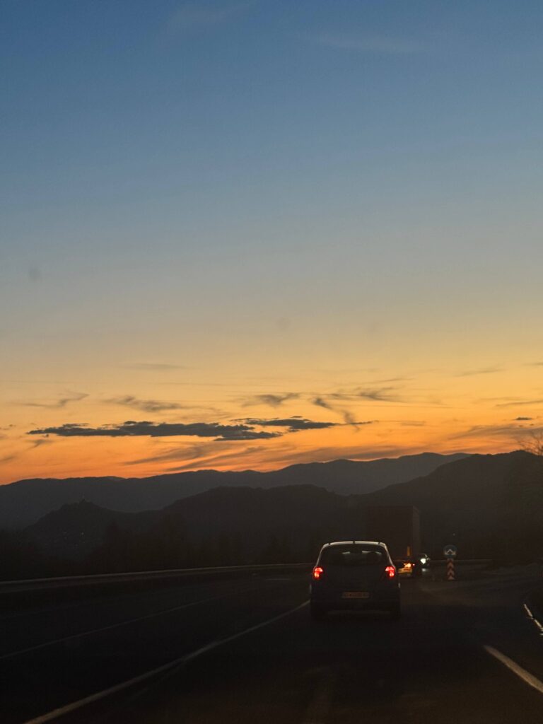 sunset in Macedonia