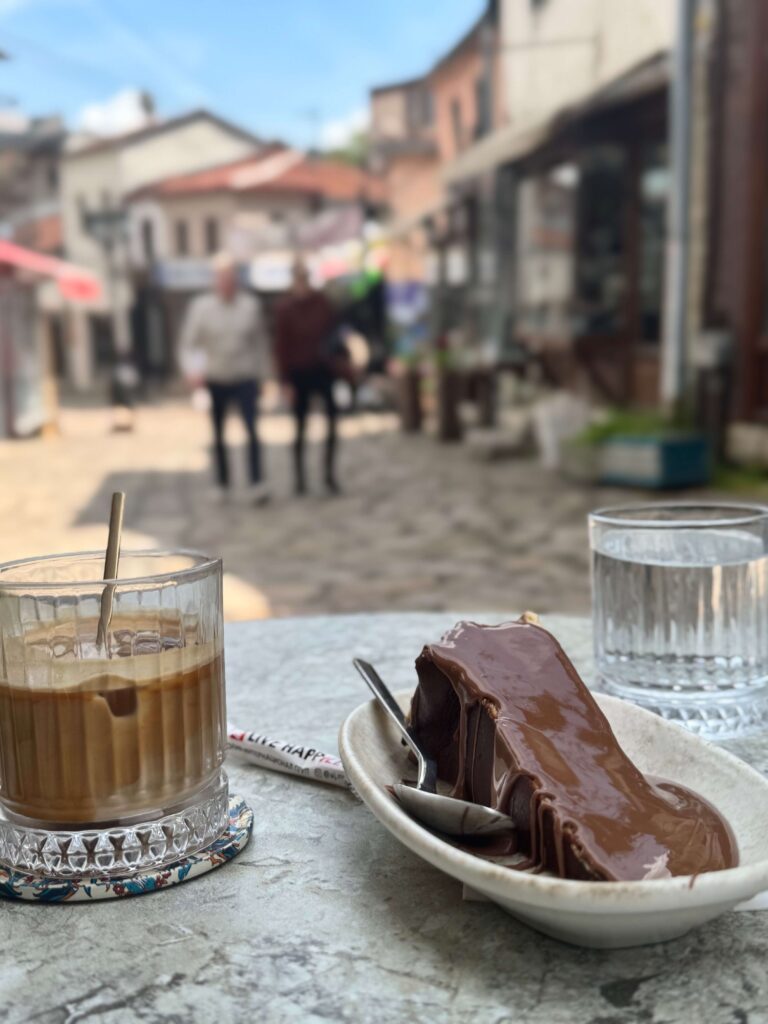 Delice Patisserie San Sebastian cheescake Skopje