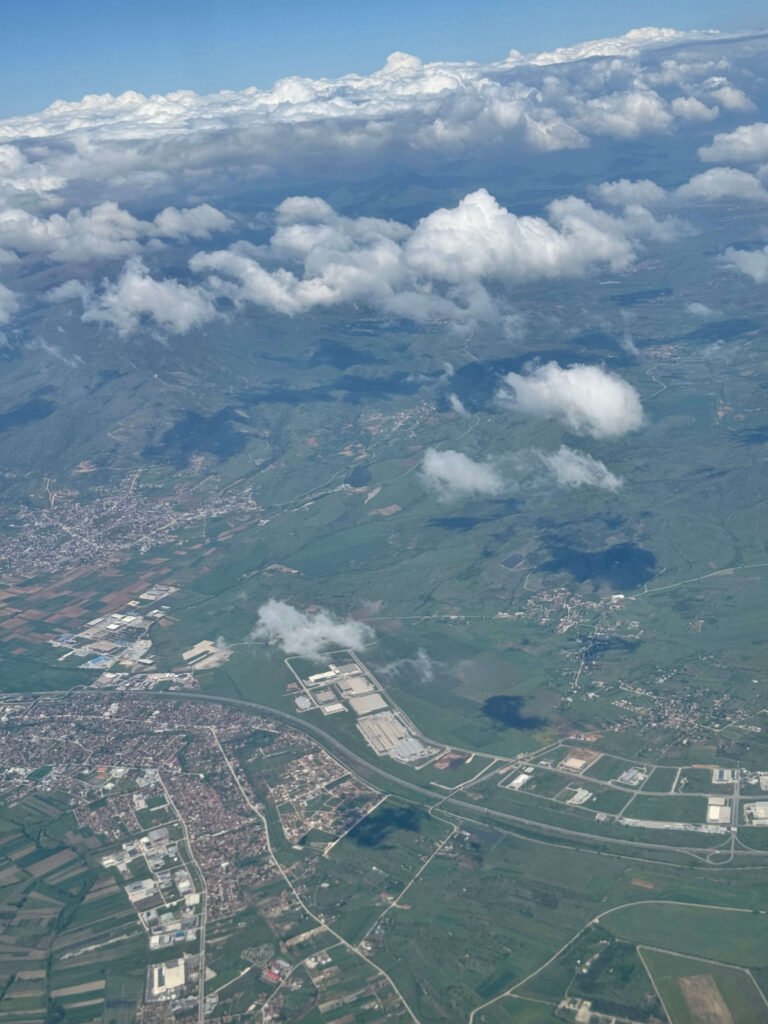 Skopje from above