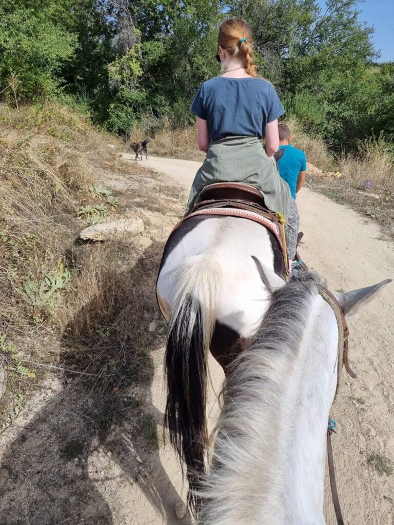 Horse riding in Krusevo