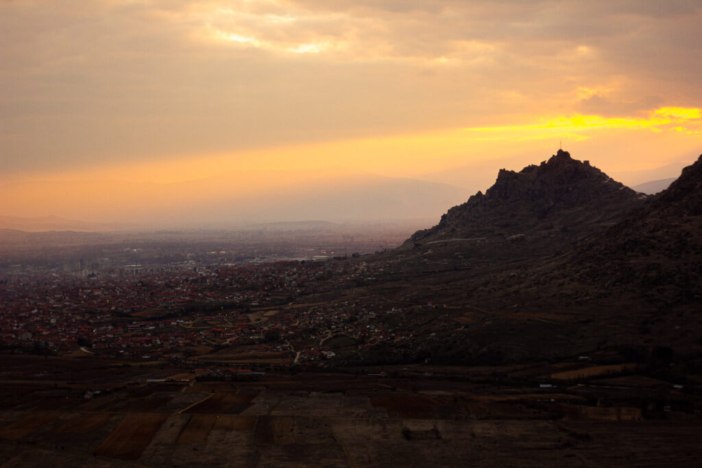 Markovi Kuli sunset