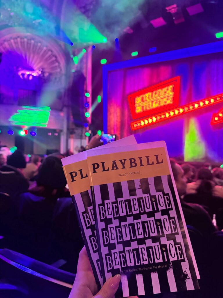Beetlejuice musical Broadway