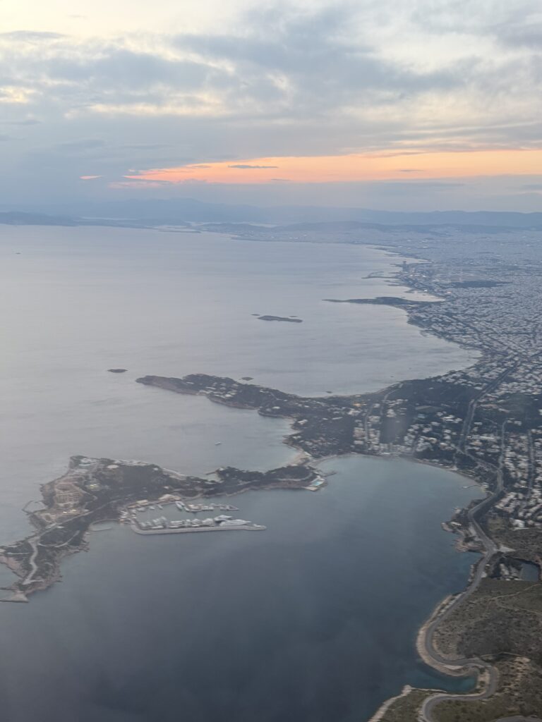 Athens bird view