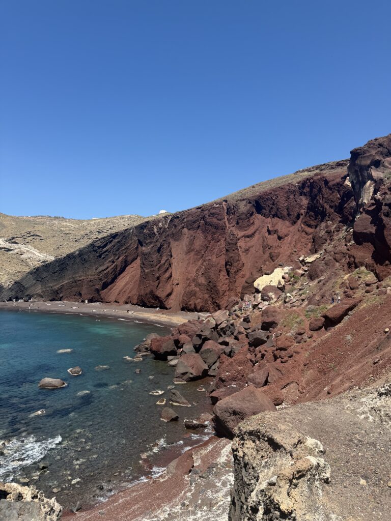 Red Beach Santorini