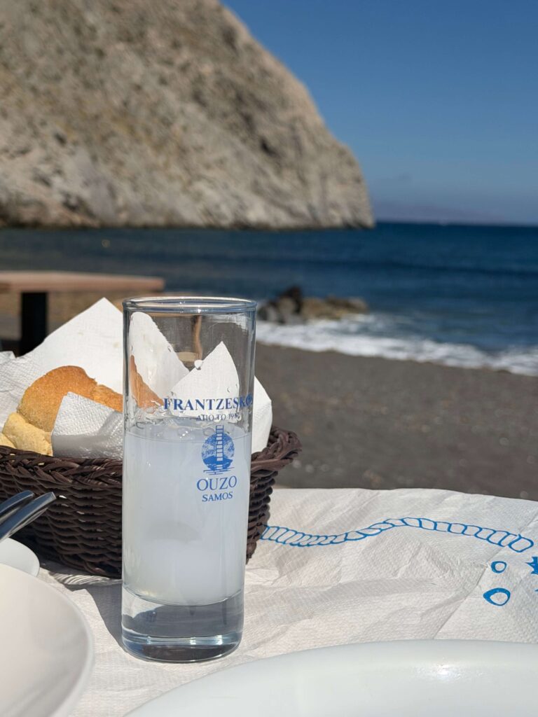 Kamari Beach Santorini