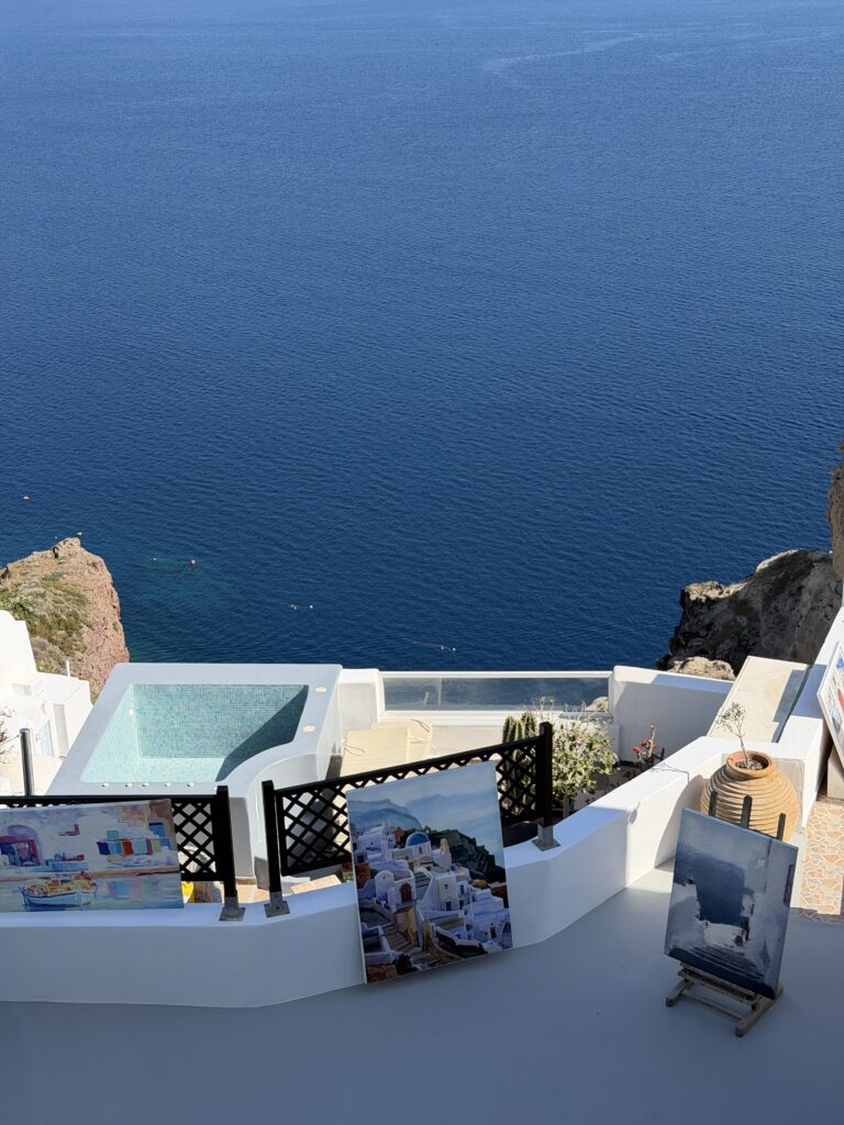 Santorini views