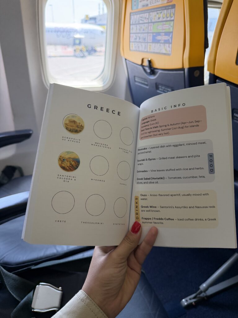 Travel Journal bucket list