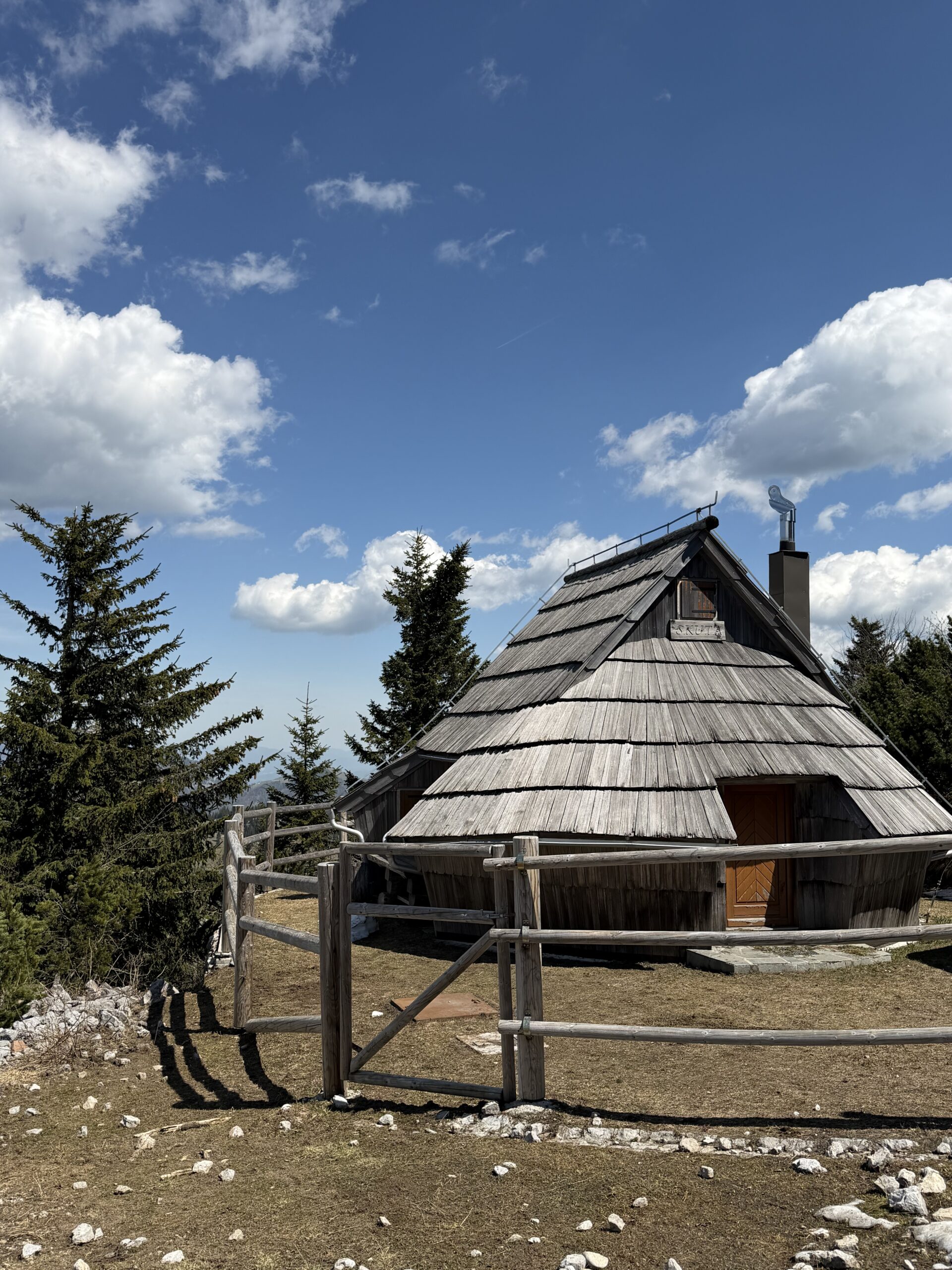 Velika Planina huts