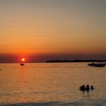 Poreč sunset view