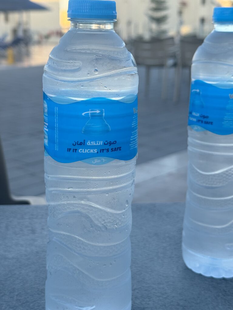 water bottle Egypt