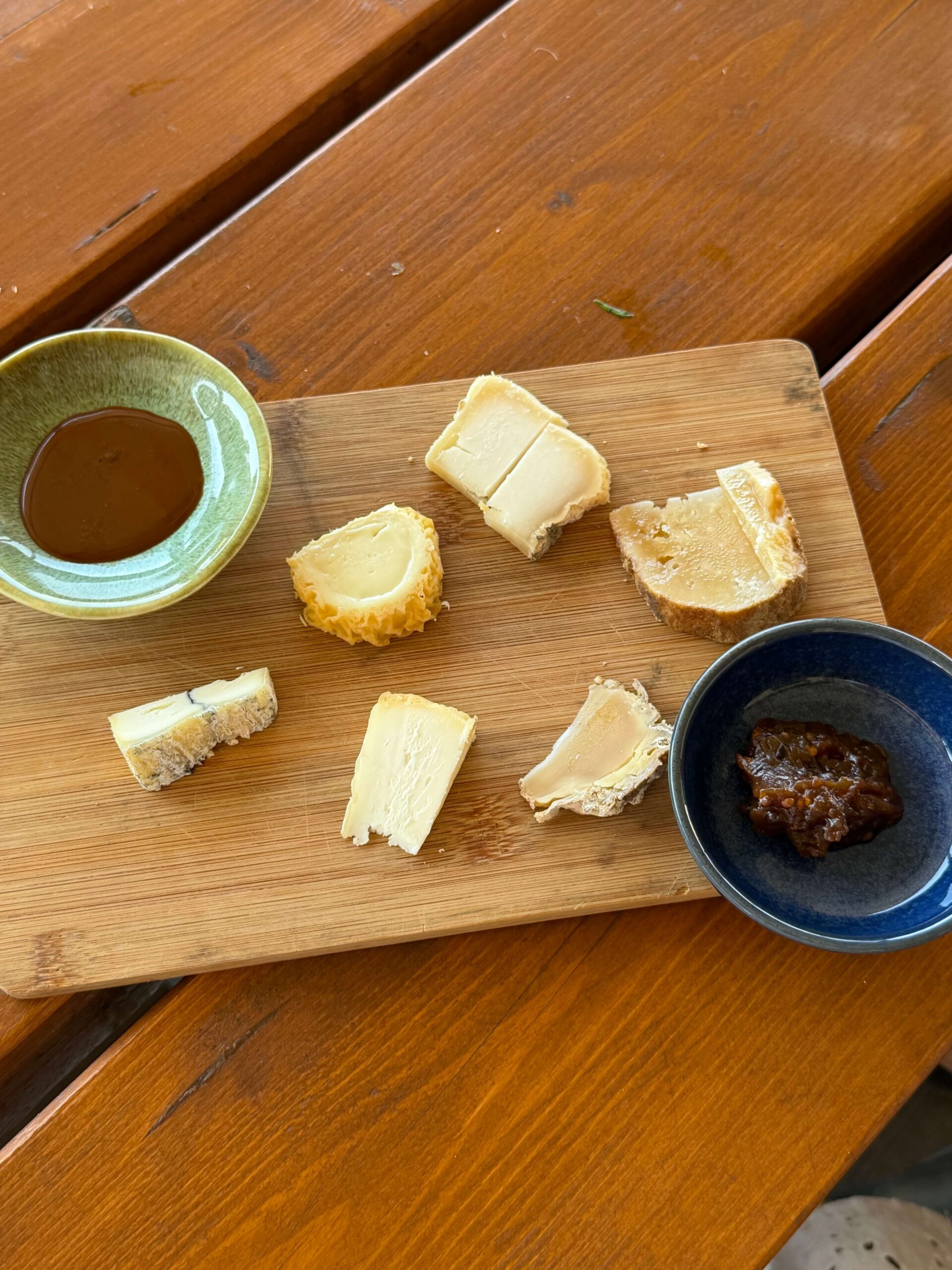 goat cheese tasting