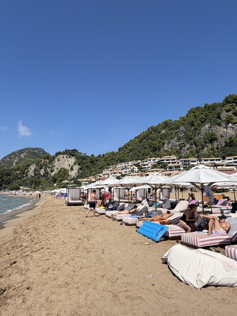 Glyfada Beach Corfu