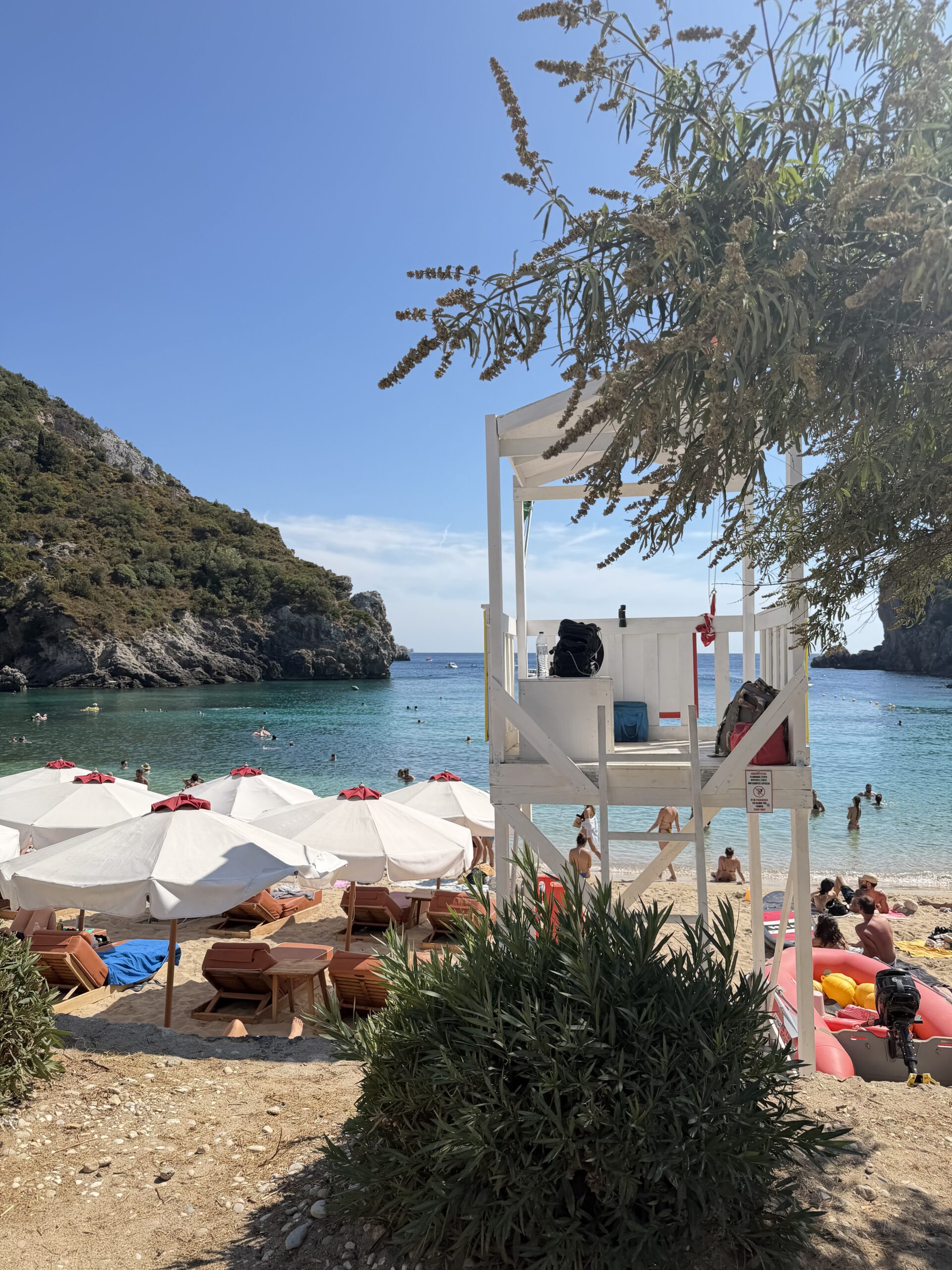 Paleokastritsa beach