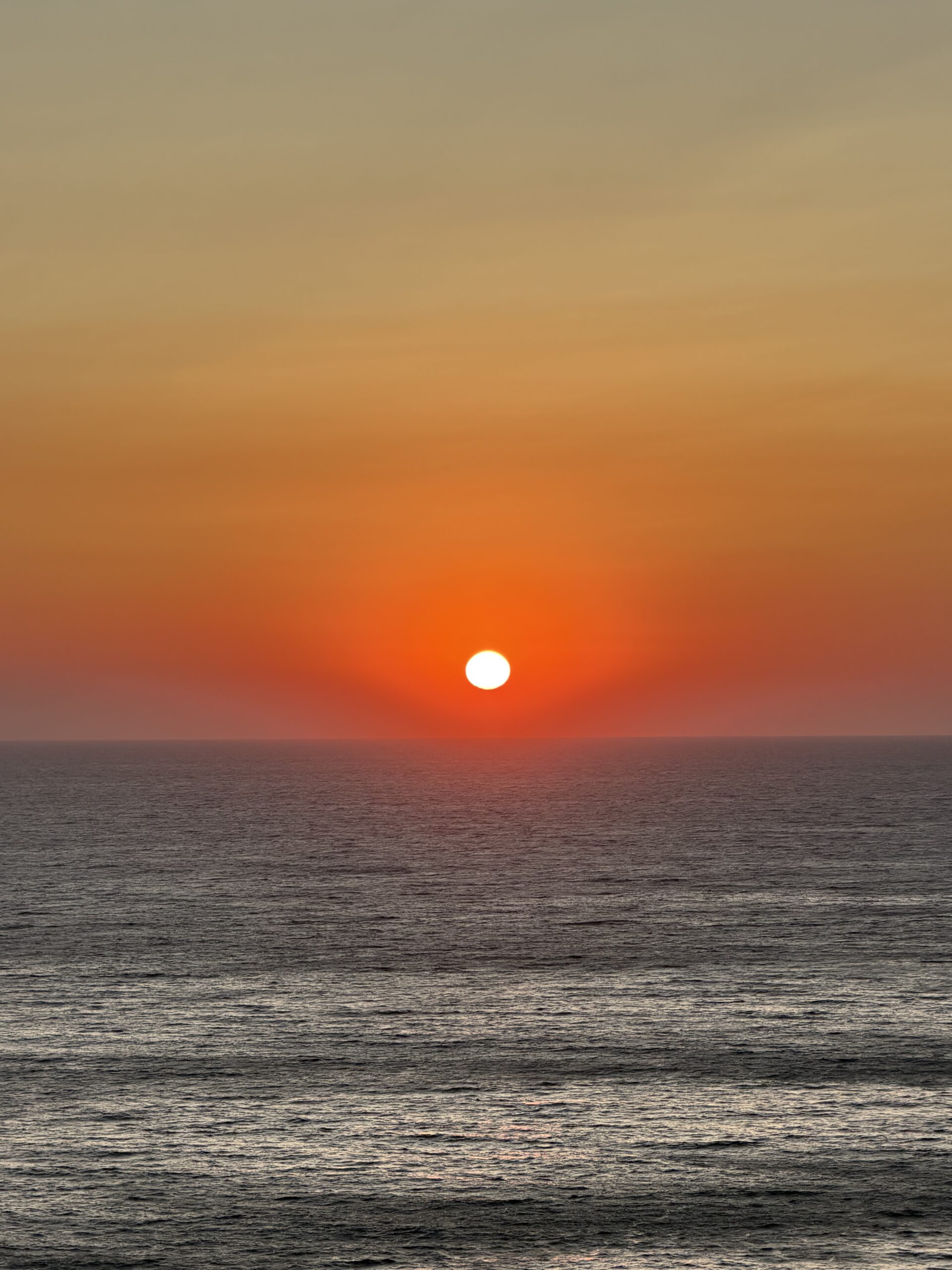 sunset view Corfu
