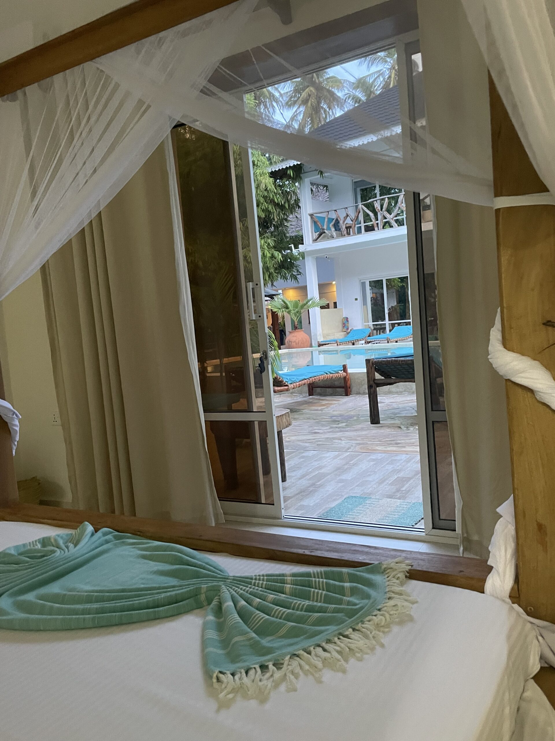 Paje guesthouse room